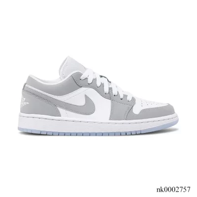 AJ 1 Low White Wolf Grey Shoes Sneakers - nk0002757