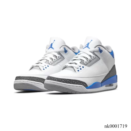 AJ 3 Retro Racer Blue Shoes Sneakers - nk0001719 - Image 3