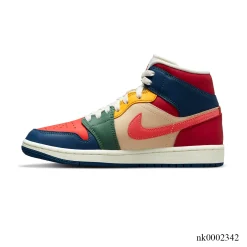 Alternative view of AJ 1 Mid SE Multi Color Shoes Sneakers - nk0002342