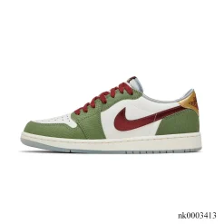 Alternative view of AJ 1 Low Year of the Dragon Shoes Sneakers - nk0003413