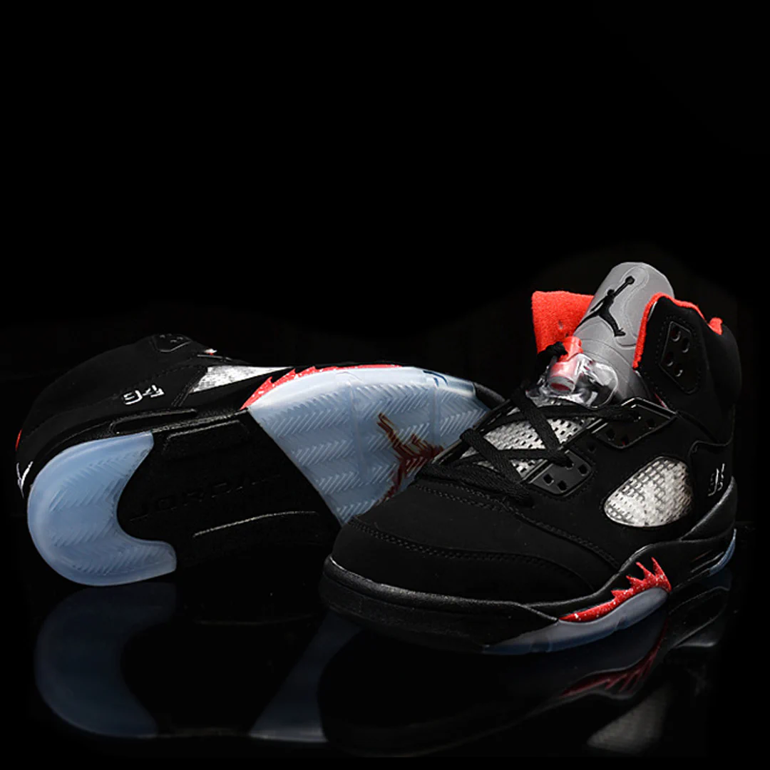 SUP x AJ 5 Black Shoes Sneakers – nk0003414 - Image 11