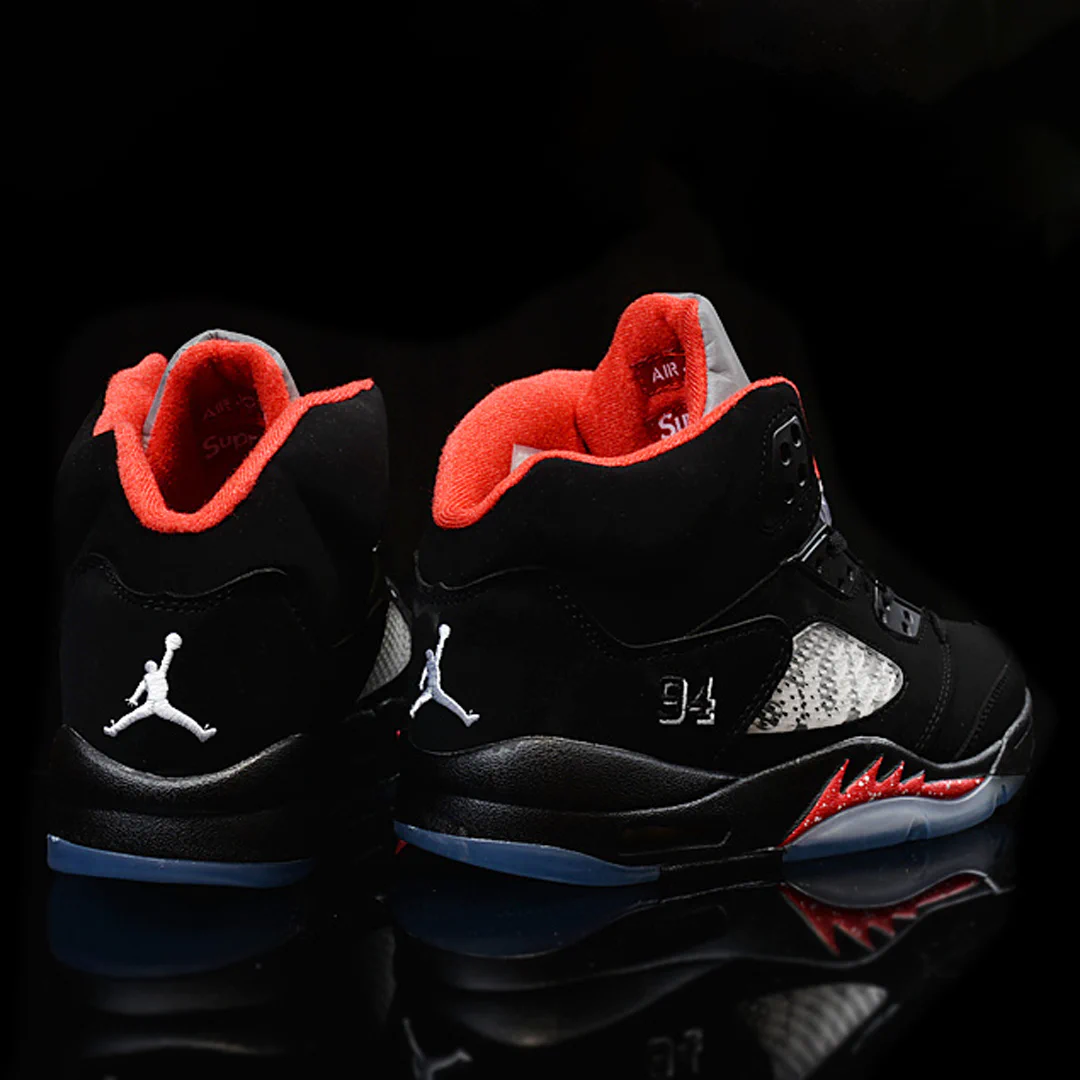 SUP x AJ 5 Black Shoes Sneakers – nk0003414 - Image 9