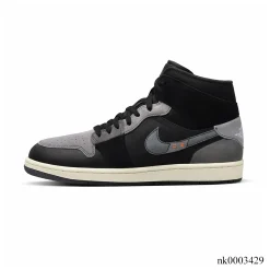 Alternative view of AJ 1 Mid Craft Inside Out Black Shoes Sneakers - nk0003429