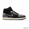 AJ 1 Mid Craft Inside Out Black Shoes Sneakers - nk0003429