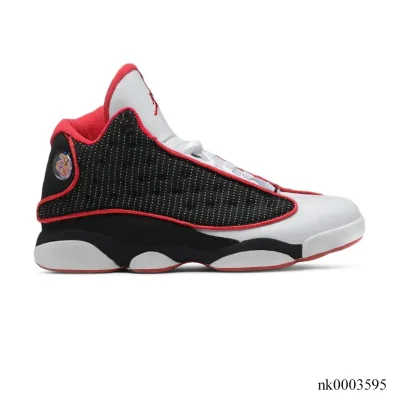 AJ 13 White Black Red Mesh Shoes Sneakers - nk0003595