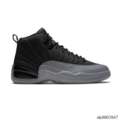 AJ 12 Black/Wolf Grey Shoes Sneakers - nk0003847