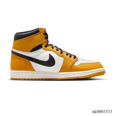 AJ 1 High OG Yellow Ochre Shoes Sneakers - nk0003533