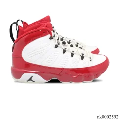 AJ 9 Retro White Gym Red Shoes Sneakers - nk0002592
