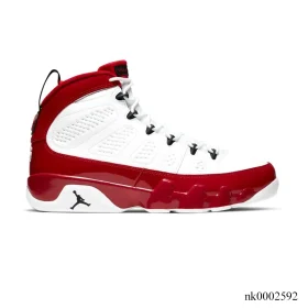 AJ 9 Retro White Gym Red Shoes Sneakers - nk0002592