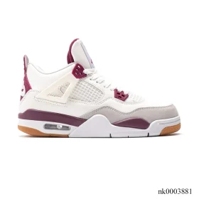 AJ 4 SB Sapphire White Purple Shoes Sneakers – nk0003881