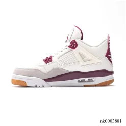 Alternative view of AJ 4 SB Sapphire White Purple Shoes Sneakers – nk0003881