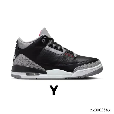 AJ 3 Black Cement 2024 Shoes Sneakers - nk0003883