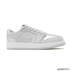 AJ 1 Low OG Metallic Silver Shoes Sneakers - nk0003915