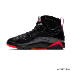 Alternative view of AJ 7 Black Gloss Shoes Sneakers - nk0003894