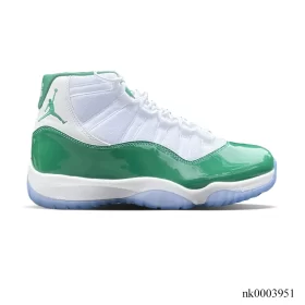 AJ 11 White Green Shoes Sneakers - nk0003951