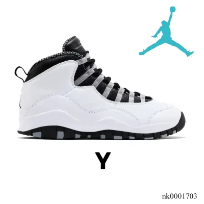 AJ 10 Retro Steel Shoes Sneakers - nk0001703