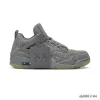 KAWS x AJ 4 Cool Grey Shoes Sneakers – nk0003104