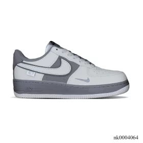 AF 1 Double White Grey Shadow Shoes Sneakers - nk0004064
