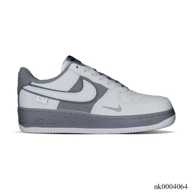 AF 1 Double White Grey Shadow Shoes Sneakers - nk0004064
