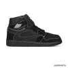 Travis Scott x AJ 1 High Black Phantom Shoes Sneakers - nk0004056