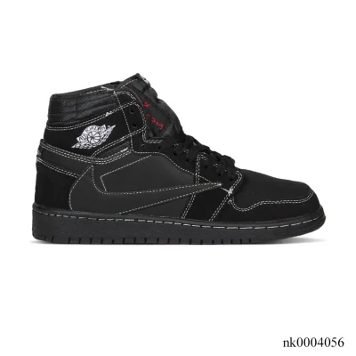 Travis Scott x AJ 1 High Black Phantom Shoes Sneakers - nk0004056
