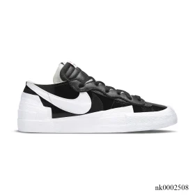 Sacai x Blazer Low Black Patent Shoes Sneakers – nk0002508