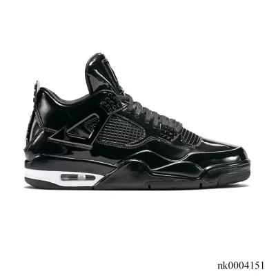 AJ 4 Retro 11Lab4 Black Patent Leather Shoes Sneakers - nk0004151