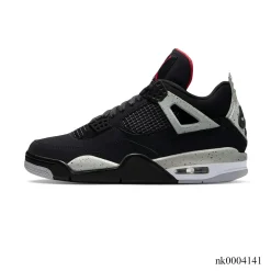 Alternative view of AJ 4 Black Cement Shoes Sneakers - nk0004141