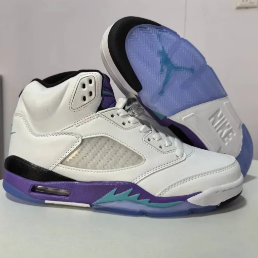 AJ 5 Retro Grape Shoes Sneakers - nk0004187 - Image 6