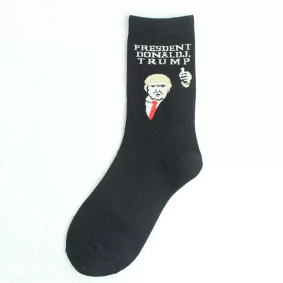 2024 President Donald Trump Spoof Funny Socks - 1