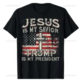Jesus Is My Savior Trump Is My President T-Shirt