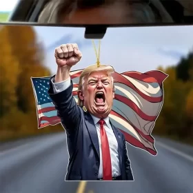 Donald Trump Cute Keyring