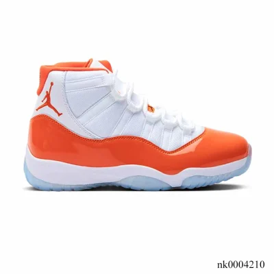 AJ 11 White Orange Shoes Sneakers - nk0004210