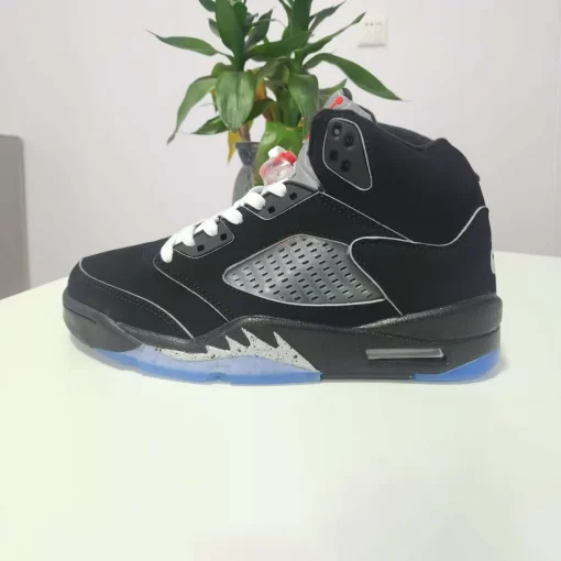 AJ 5 Black Metallic Reimagined Shoes Sneakers - nk0004216 - Image 6