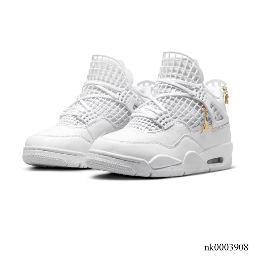 AJ 4 NET White Shoes Sneakers - nk0003908 - Image 3