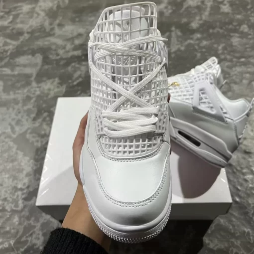 AJ 4 NET White Shoes Sneakers - nk0003908 - Image 16