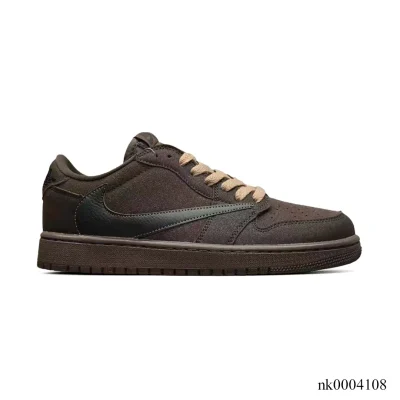 Travis Scott x AJ1 Low "Velvet Brown" Shoes Sneakers - nk0004108