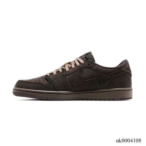 Travis Scott x AJ 1 Low "Velvet Brown" Shoes Sneakers - nk0004108 - Image 2