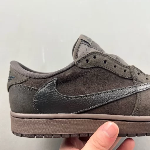 Travis Scott x AJ 1 Low "Velvet Brown" Shoes Sneakers - nk0004108 - Image 7