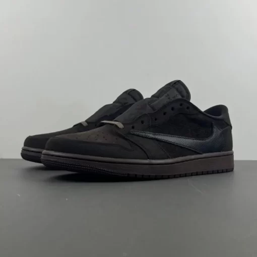 Travis Scott x AJ 1 Low "Velvet Brown" Shoes Sneakers - nk0004108 - Image 14