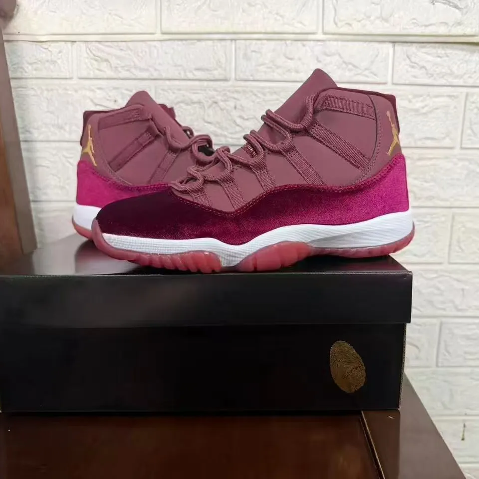 AJ 11 Heiress Velvet Shoes Sneakers - nk0003848 - Image 6