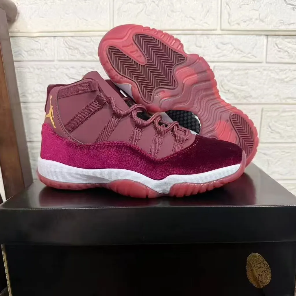 AJ 11 Heiress Velvet Shoes Sneakers - nk0003848 - Image 7