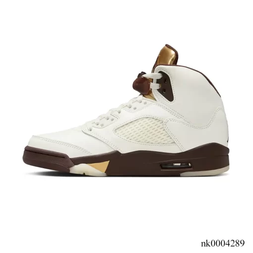 AJ 5 Earth/Golden Ticket Shoes Sneakers - nk0004289 - Image 2