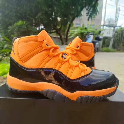 AJ 11 Retro Black Orange Shoes Sneakers - nk0004301 - Image 3