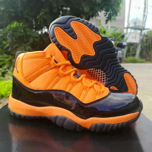 AJ 11 Retro Black Orange Shoes Sneakers - nk0004301 - Image 5