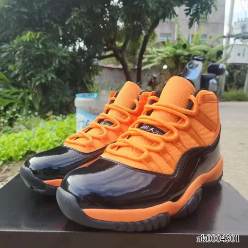 AJ 11 Retro High Black Orange Shoes Sneakers - nk0004301 - Image 4