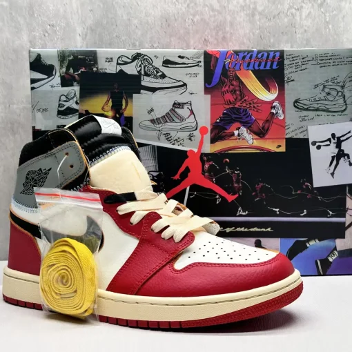 Union LA x AJ 1 High OG Chicago Shoes Sneakers - nk0004196 - Image 12