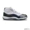 AJ 11 Grey Black Shoes Sneakers - nk0004314