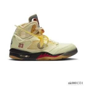 OW x AJ 5 Sail Shoes Sneakers – nk0001331