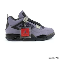 Travis Scott x AJ 4 F&F Dynasty Purple Shoes Sneakers - nk0003926